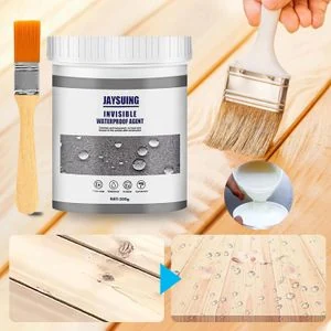 300 g Transparent Waterproof Coating Agent, Silicone Sealant for Bathrooms, Tiles, Walls, Water Pipes, Windows - 2 PIECES