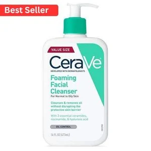 CeraVé Foaming Facial Cleanser for Oily Skin and Oil Control