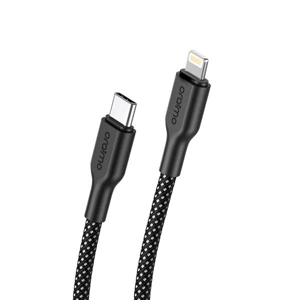 oraimo Braid 3A 45W Fast Charging Type-C to Lightning with 1M
