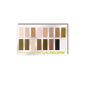 L.A. Colors 16-Color Eyeshadow Palette - Sweet