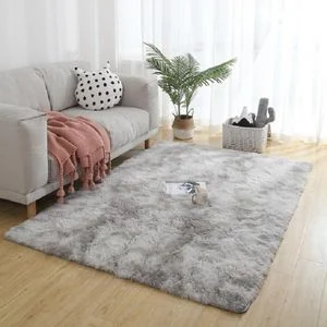 Simple Sofa Bedside Gradient Carpet Living Room Bedroom Mat - 50x80cm