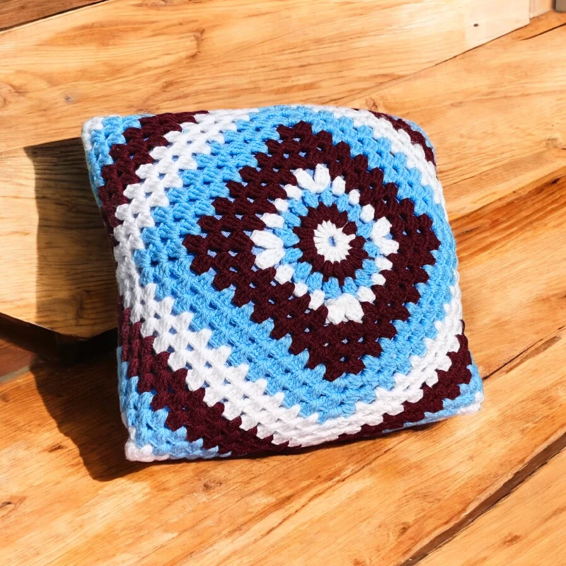 Crochet Cushion Cover