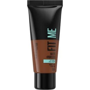 Maybelline Fit Me Matte and Poreless Foundation for Normal to Oily Skin, Full Coverage Blendable upto 12H, Enriched with Clay - 365 Espresso, 30ml