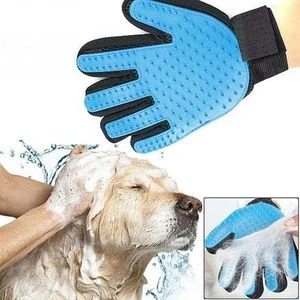 Deshedding Brush Glove Pet Gentle Efficient Massage Grooming
