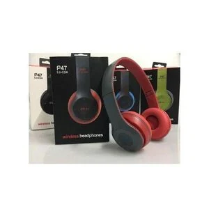 P47 Bluetooth Headphone, Wireless With Mem Card Slot