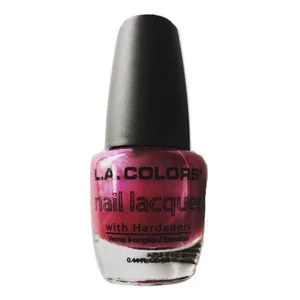 L.A. Colors High-Shine Nail Lacquer - HOT! Red, 15ml
