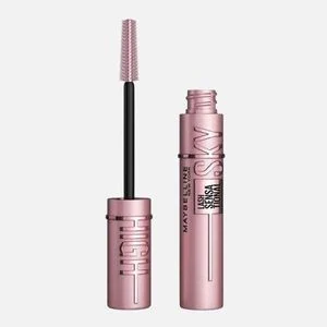 Maybelline Lash Sensational Sky High Washable Mascara Makeup, Volumizing, Lenghtening, Defining, Curling, Multiplying, Buildable Formula, Black