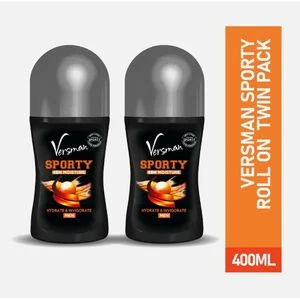 VERSMAN Twin Sporty Roll On(Pack of 2)