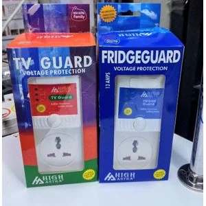 Sollatek TV Guard and Fridge Voltage Protector Combo - Automatic A/C Surge Safety 450V