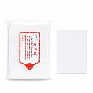 Lint-Free Nail Polish Remover Cotton Pads, 200 Pcs