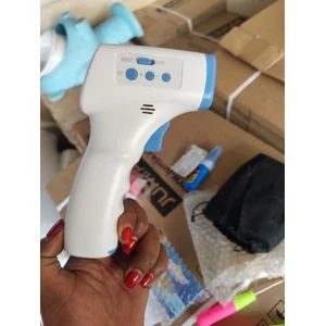 Medical Digital Infrared Thermometer Handheld Portable Forehead Body Baby Adult Non Contact High Precision Quick Temperature Measurement Electronic Household Thermometers Thermogun Laser