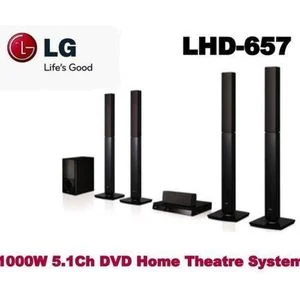 LG  LHD-657- Home Theatre System - 1000W - Black 2YRS WARRANTY.