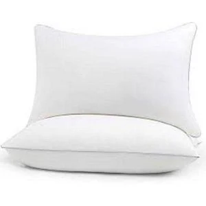 Set Of 2 Bed Pillows (Pair- Pure Fibre Filled)