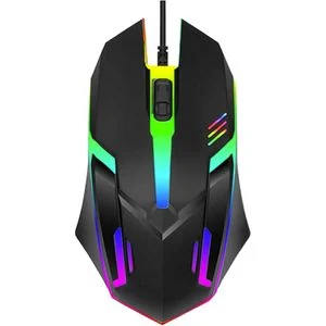 USB Colorful LED Optical Mouse  for Desktop Laptop PC Computer, Gaming Accessories (Wired)