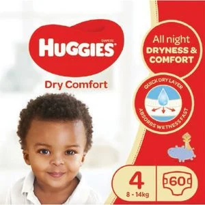 Huggies HUGGIES DRY COMFORT  S4 JUMBO 56S