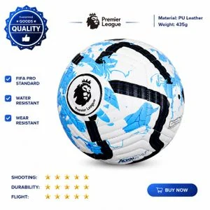 Premier Premier League Football Size 5 Original Football ball– High Quality PU Match Ball | Soft Touch Training Soccer Ball