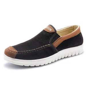 Slipon Shoes Loafers Shoes Canvas Shoes Casual Shoes Mens Sneaker Black