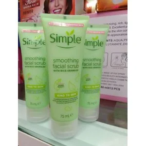 Smoothing Rice Granule Facial Scrub, 75ml