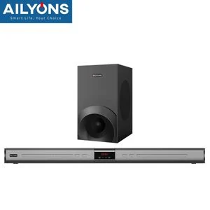 AILYONS SB501 2.1CH Sound Bar SubWoofer with Bluetooth Home Theatrer 18000W PMPO - Black,  (1YR WRTY)