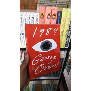 1984 by English Writer George Orwell – Classic Dystopian Novel Thought-Provoking Political Fiction Must-Read Literature Totalitarian Society Warning Timeless Literary Masterpiece