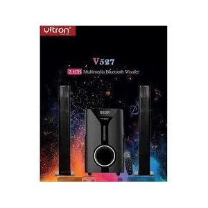 Vitron V527 2.1 CH Multimedia Bluetooth Speaker System - 9000W PMPO
