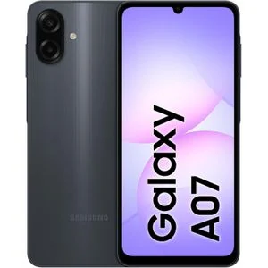 Samsung Galaxy A07 4G, 6.7", 64GB + 4GB RAM (Dual SIM), 5000mAh, Black (2YRs WRTY)
