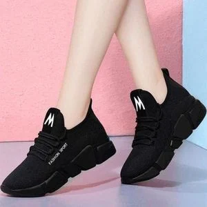 FUXING FASHION Women Breathable And Non Slip Sneakers Ladies Shoes Women.