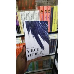 A Hue of Blu by Marie France Leger Hardcover Contemporary Fiction Novel Emotional Family Drama Book Inspirational Storytelling Gift for Readers Book Lovers Library Collection Edition