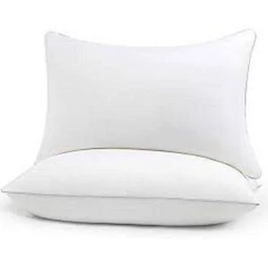 Set Of 2 Bed Pillow (Pair- Pure Fibre Filled).