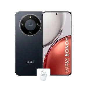 Honor X9d "6.79" 12GB RAM +256GB 5G Dual-SIM - Midnight Black + Free X7e earpods