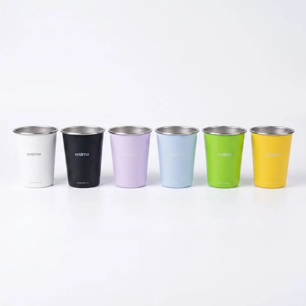 oraimo Solid Stow 6 Stainless Steel Drinking Cup (6-Pack)