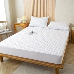 Premium Quilted Waterproof Mattress Protector - Breathable Fitted Bed Cover